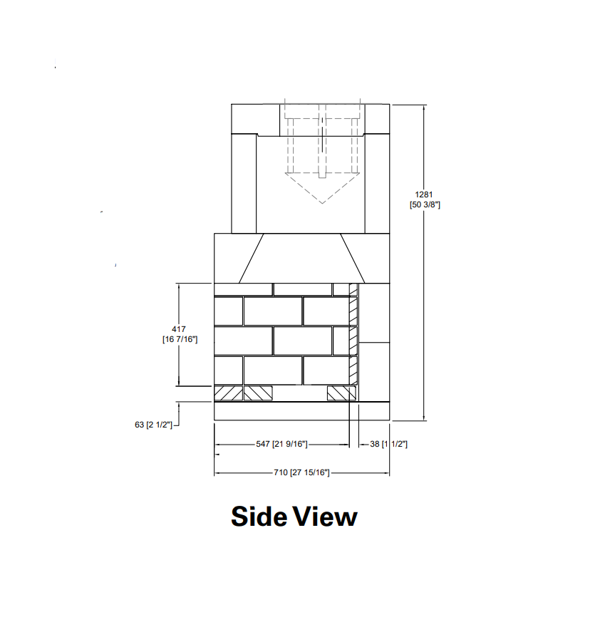 Isokern Maximus Linear 96" Gas Burning Fireplace - 82L96