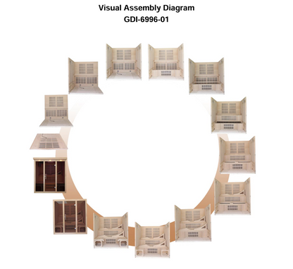 Golden Designs Monaco 6-person PureTech™ Near Zero EMF FAR Infrared Sauna