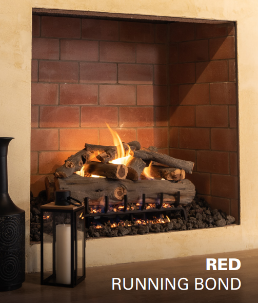 Isokern Ikon Firebrick for Vent-Free Fireplace Series