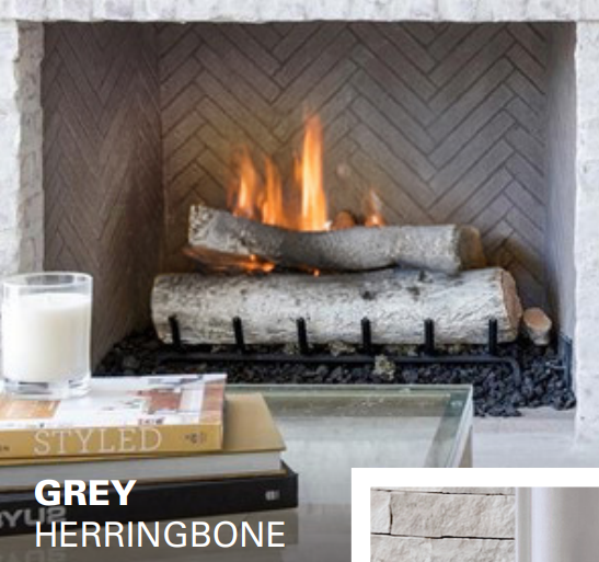Isokern Ikon Firebrick for Vent-Free Fireplace Series