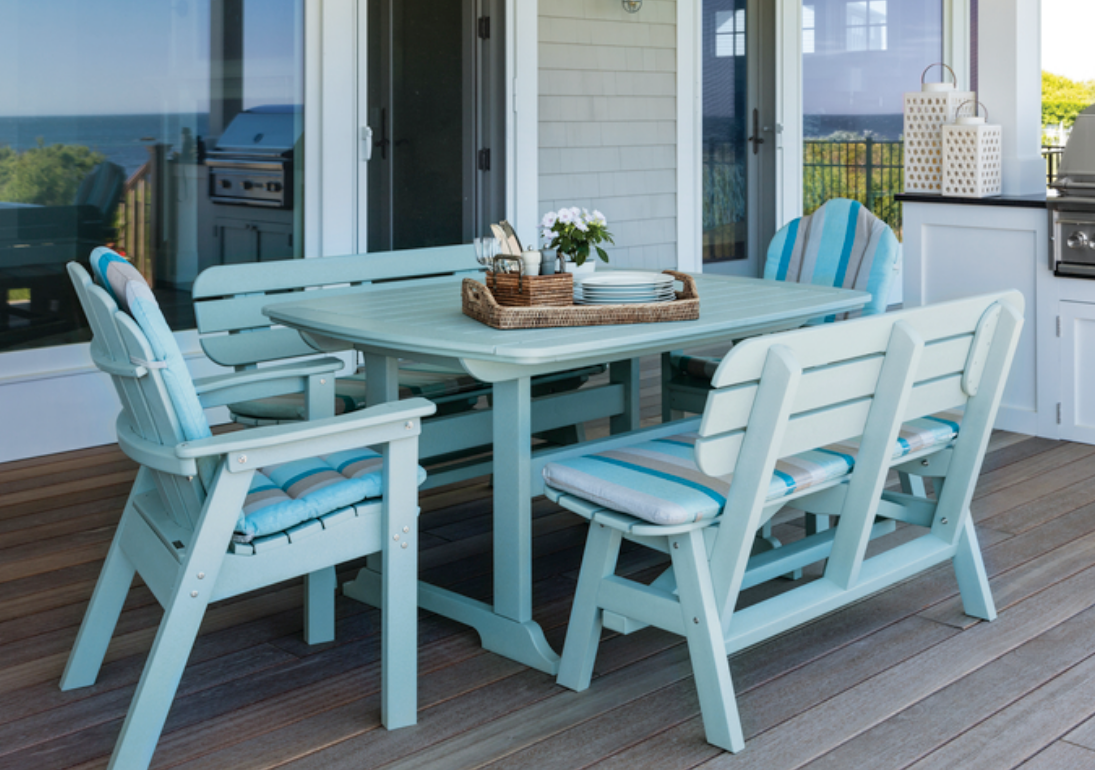 Seaside Casual Adirondack Classic Dining Chair - 014