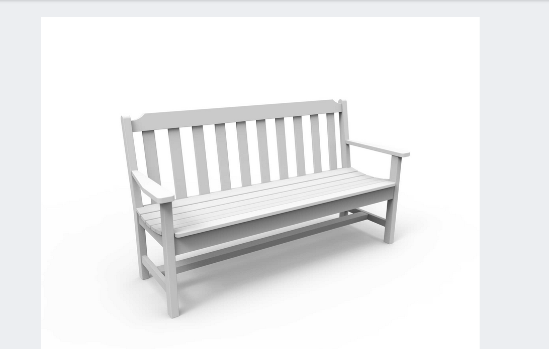 Seaside Casual Newport 5 ft. Bench - 137