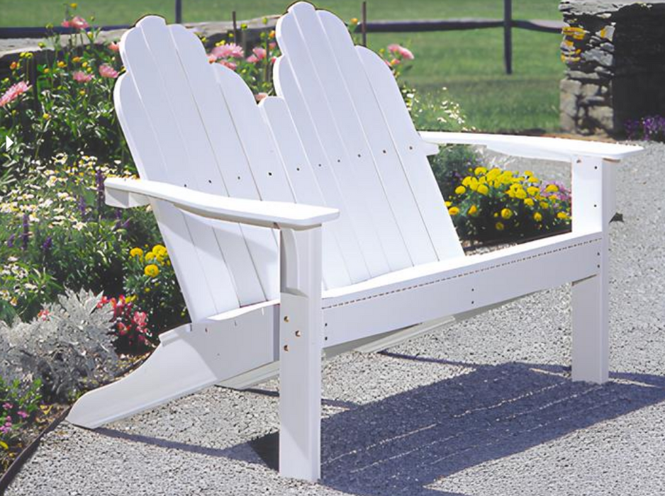 Seaside Casual Adirondack Classic Love Seat - SC-012