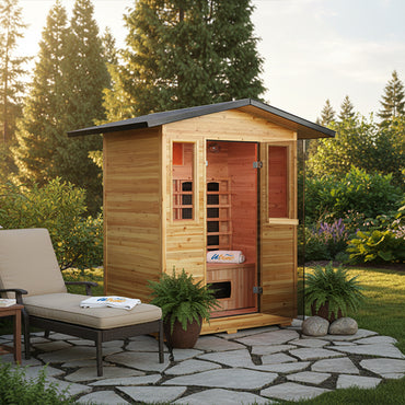 Cal Saunas Solara Outdoor – 3 Person Infrared Sauna