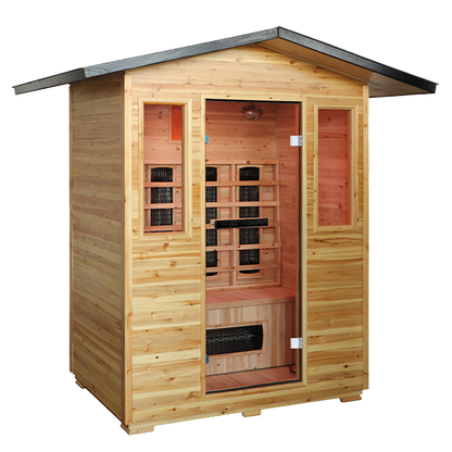 Cal Saunas Solara Outdoor – 3 Person Infrared Sauna