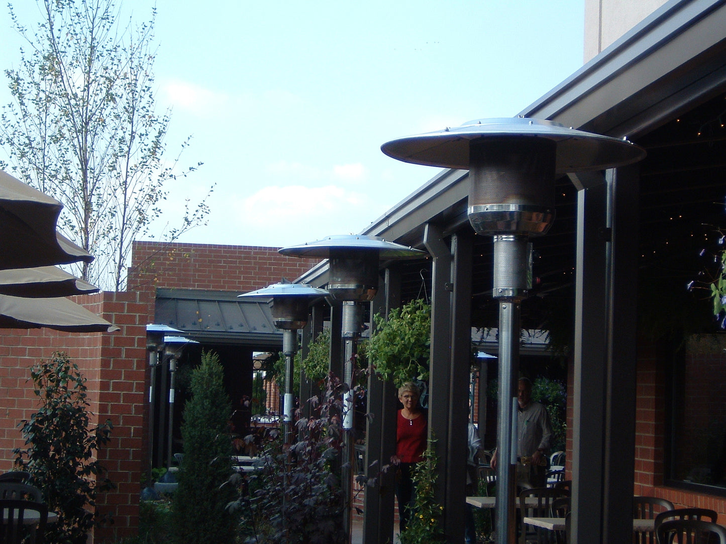 Schwank Fixed Mount Stainless Steel Patio Heater 38,000 BTU - PS-4SN5-CB