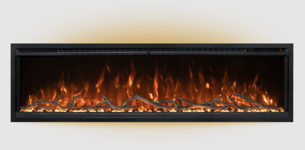 Modern Flames 60” Spectrum Slimline Electric Fireplace – SPS-60B