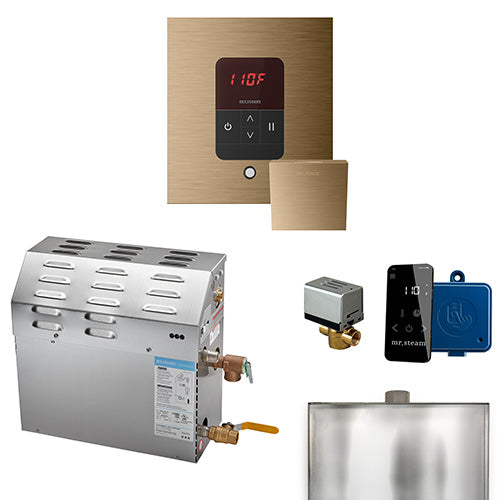 Mr.Steam MSSUPER iTempo Steam Shower Generator Package w/ Accessories, Up to 15kW