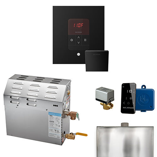 Mr.Steam MSSUPER iTempo Steam Shower Generator Package w/ Accessories, Up to 15kW