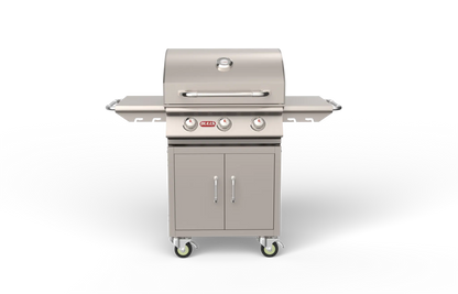 Bull Steer Stainless Steel 24-Inch Grill Cart (Grill Head Sold Separately) - 69500