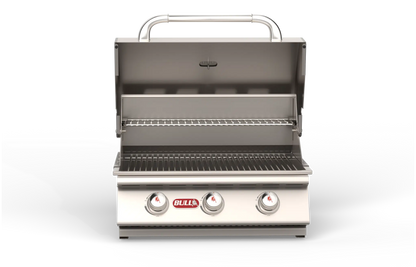 Bull Steer Stainless Steel 24-Inch 3-Burner Grill Head - 69009