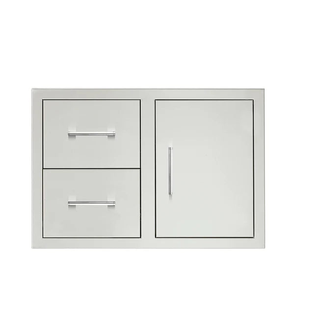 TrueFlame 2-Drawer & Access Door Combo (Available in 4 Sizes) - TF-DC2-30-A
