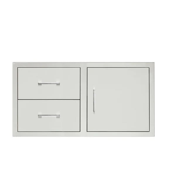 TrueFlame 2-Drawer & Access Door Combo (Available in 4 Sizes) - TF-DC2-30-A