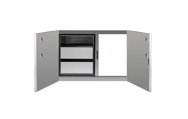 TrueFlame 36" 2-Drawer Dry Storage Pantry & Access Door Combo - TF-DP-36AC-A
