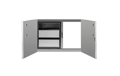 TrueFlame 36" 2-Drawer Dry Storage Pantry & Access Door Combo - TF-DP-36AC-A