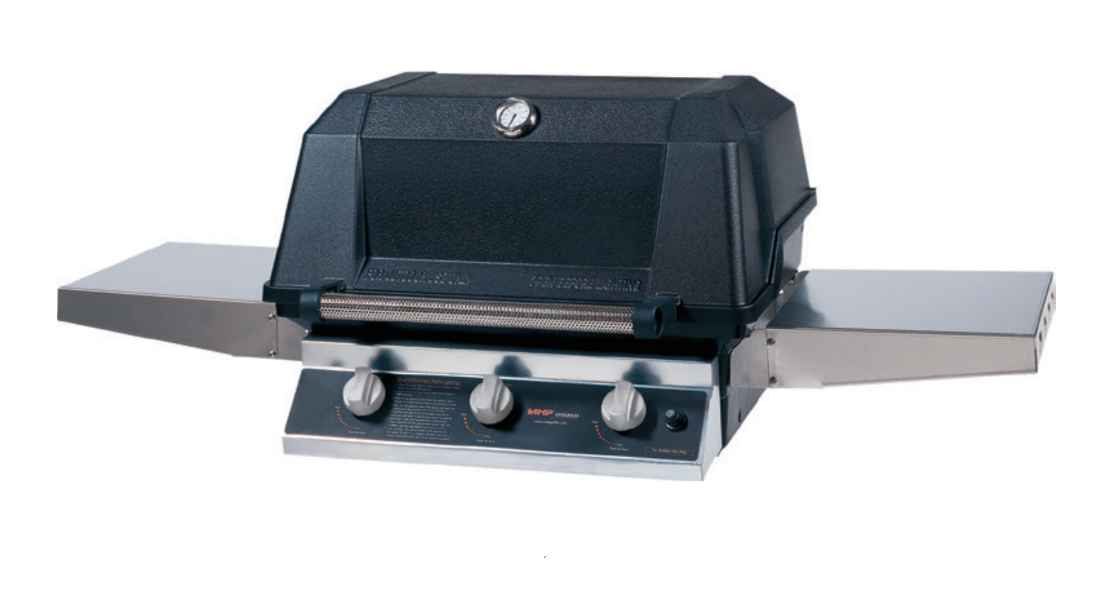 Modern Home Products Hybrid Burner Liquid Propane Gas Grill Head -WHRG4DD-PS