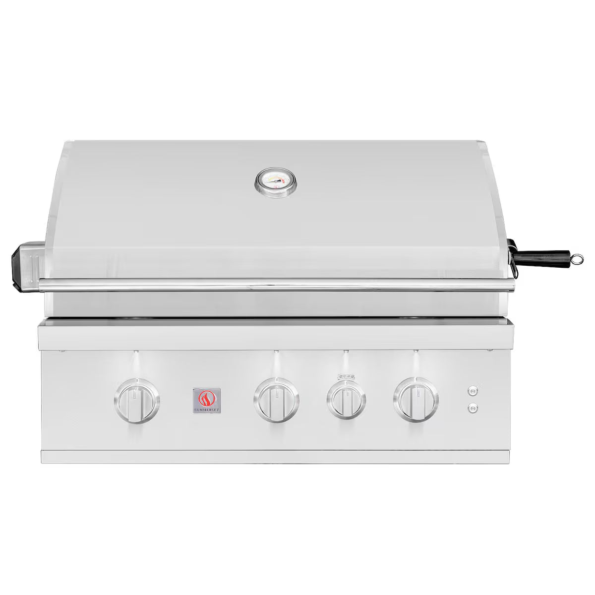Summerset TRL Pro 32-in 3 Burner Built-In Propane Grill w/ Rear Infrared Burner & Rotisserie Kit - TRLPRO32L