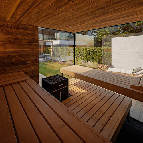 ThermaSol Ombra Sauna Cabin, Stopsol Bronze Glass, Up to 5 Persons