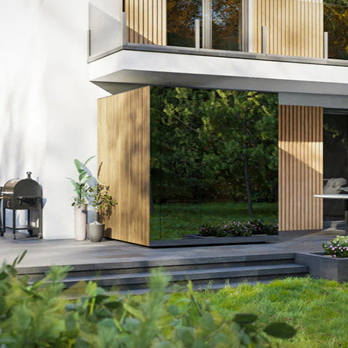 ThermaSol Spectra Sauna Cabin, Tinted Glass-Front, Up to 4 Persons