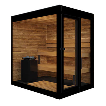 ThermaSol Vera Sauna Cabin, Tinted Parsol Glass, Up to 3 Persons