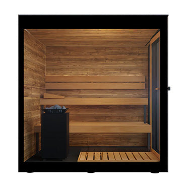 ThermaSol Vera Sauna Cabin, Tinted Parsol Glass, Up to 3 Persons