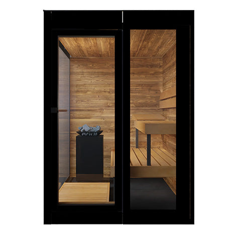 ThermaSol Vera Sauna Cabin, Tinted Parsol Glass, Up to 3 Persons