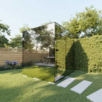 ThermaSol Vue Sauna Cabin, Mirrored Glass, Up to 4 Persons