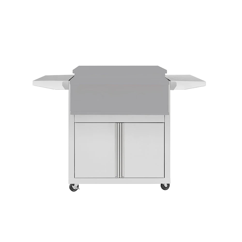 TrueFlame Grills Deluxe Cart, Handleless, Fold-Down Side Shelves, KD (Fits TFG30, TFG30L)-CART-TF-GRID30