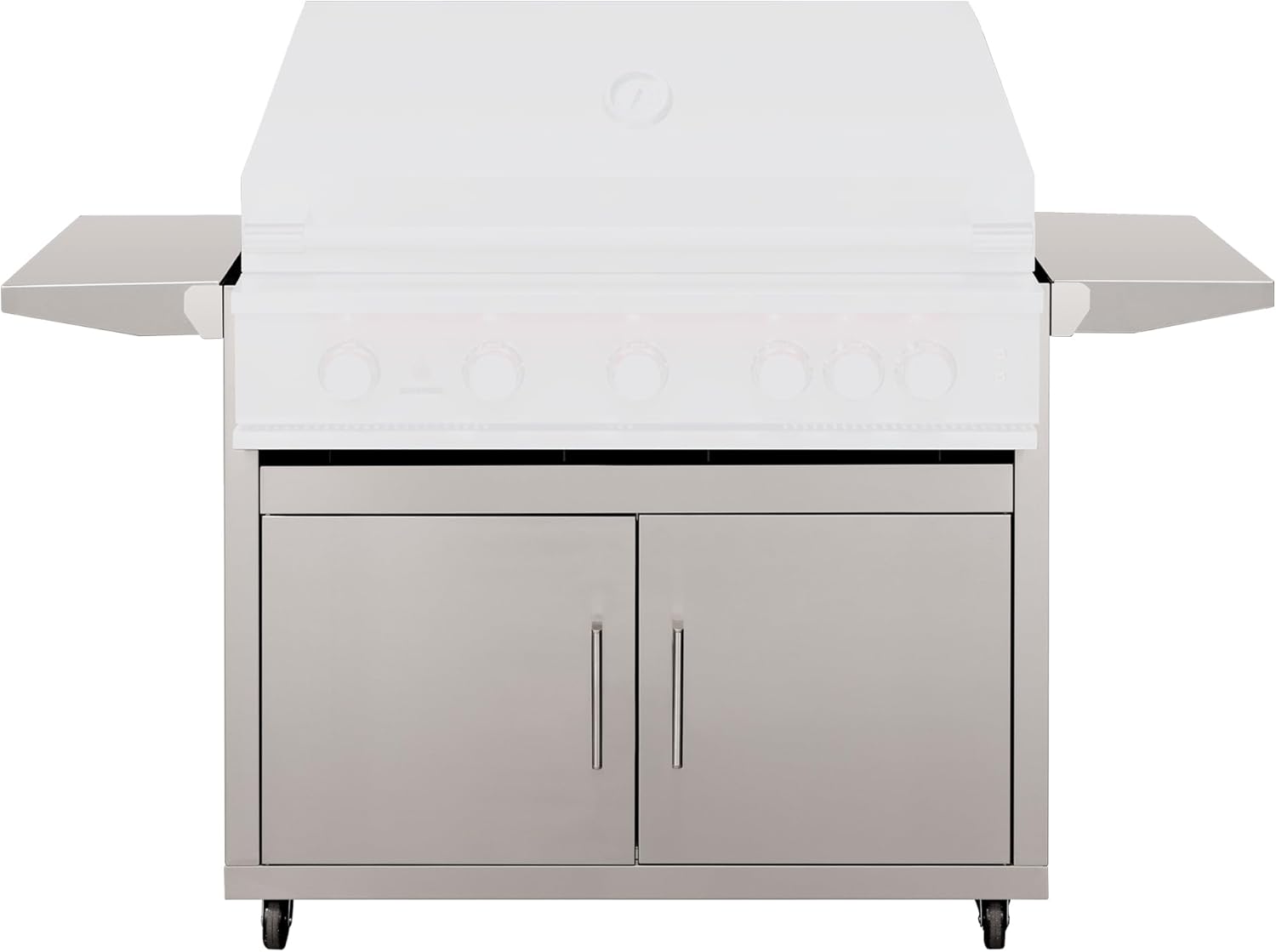 TrueFlame Grills Deluxe Cart, Fold-Down Side Shelves, KD  (Fits TF40, TFE40)-CART-TF-40DC