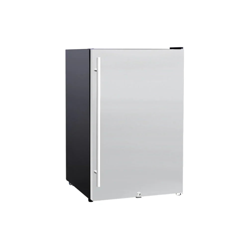 TrueFlame Grills 22" Deluxe Outdoor Approved Refrigerator with Stainless Steel Door and Handle (4.1c)-AMD-RFR-22D