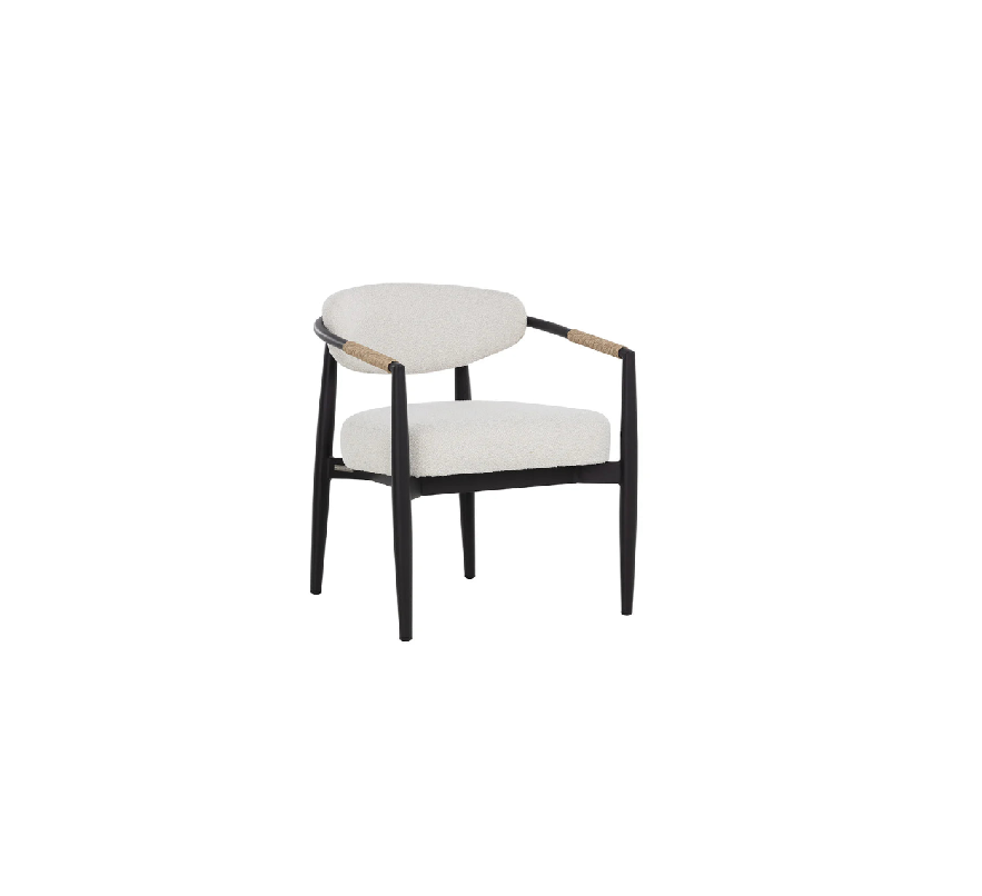 SUNPAN Marita Dining Armchair – Black