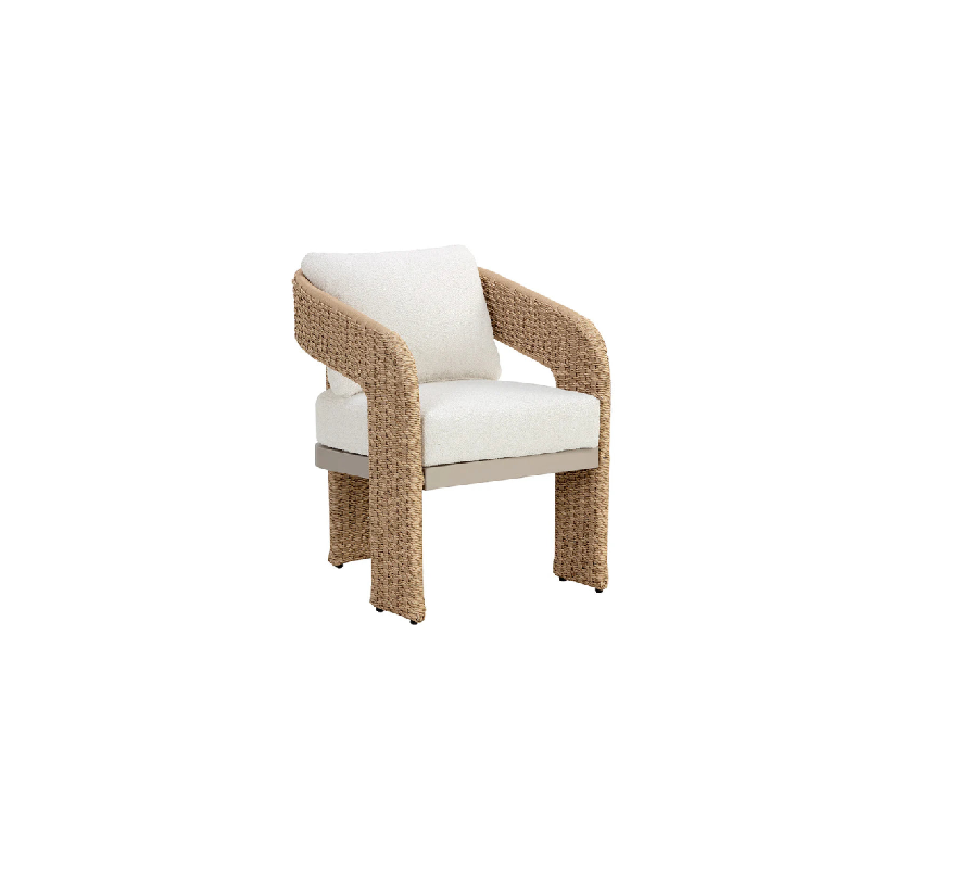SUNPAN Pylos Dining Armchair – Natural