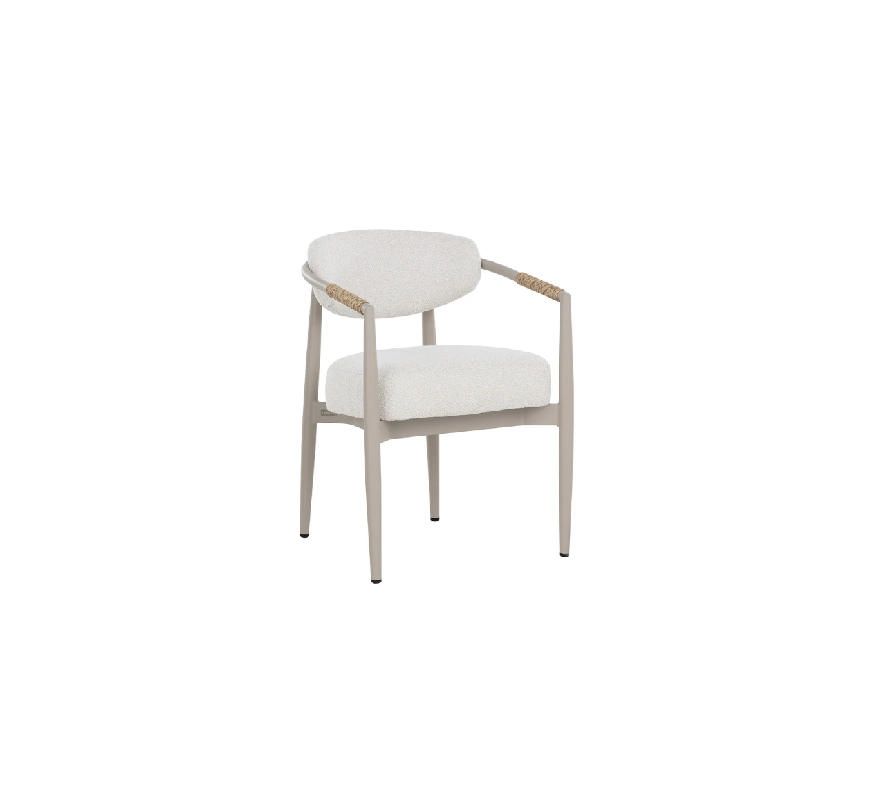 SUNPAN Marita Dining Armchair – Greige