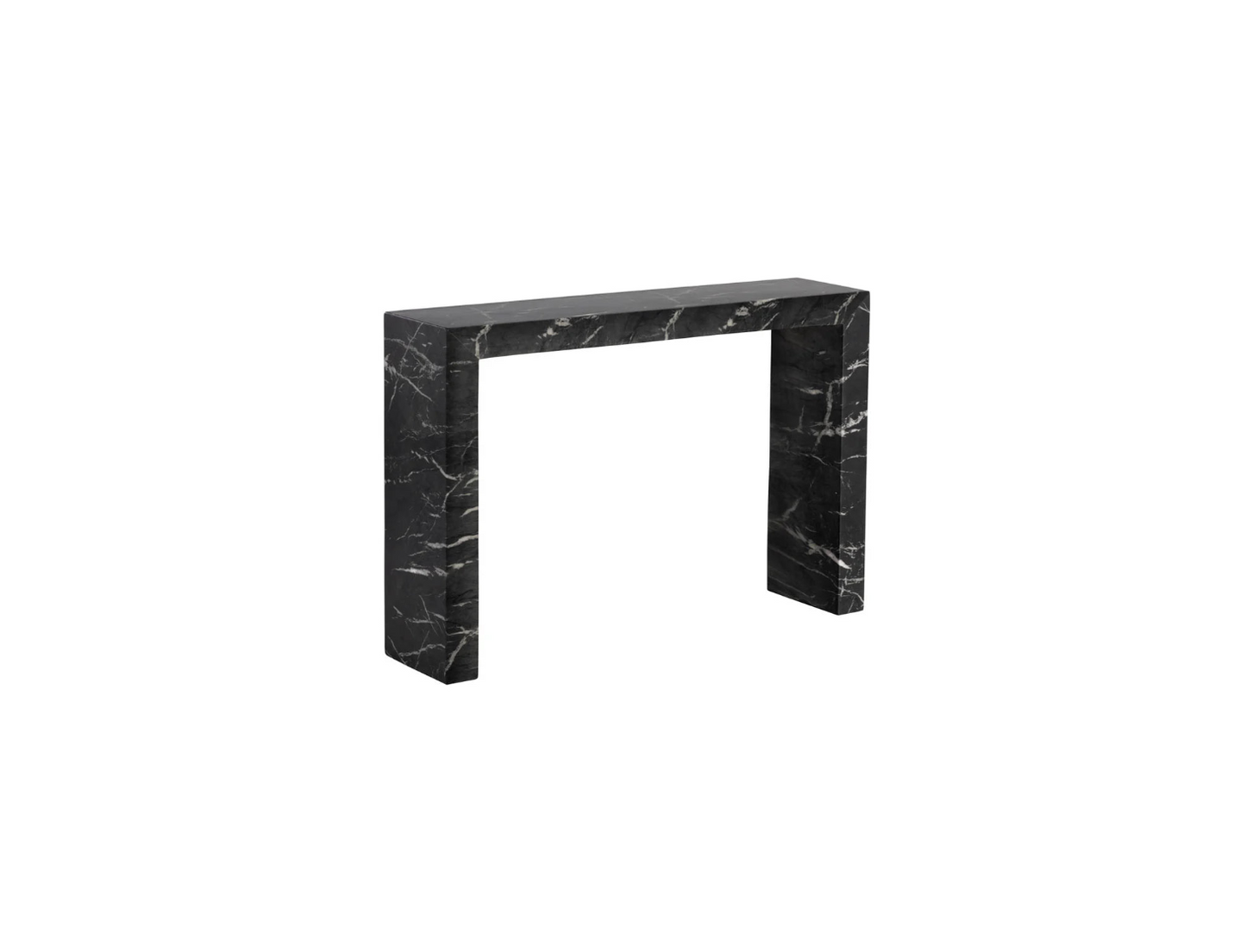SUNPAN Axle Console Table - Marble Look