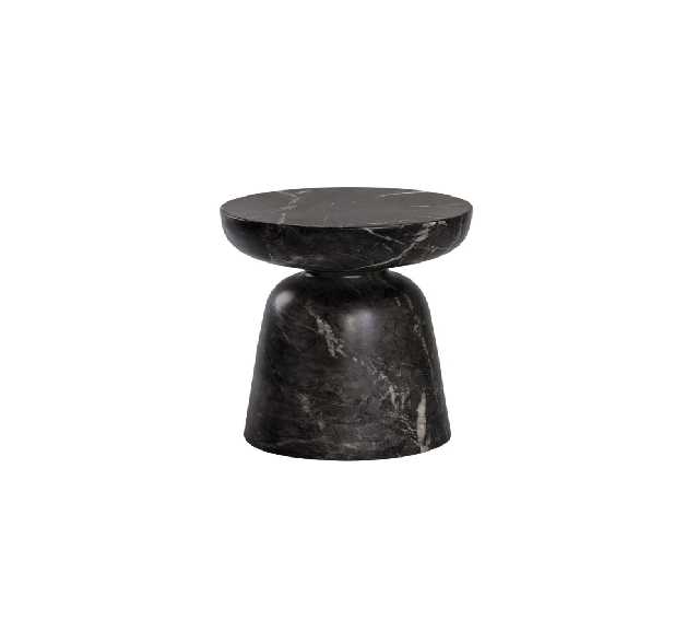 SUNPAN Lucida End Table - Marble Look