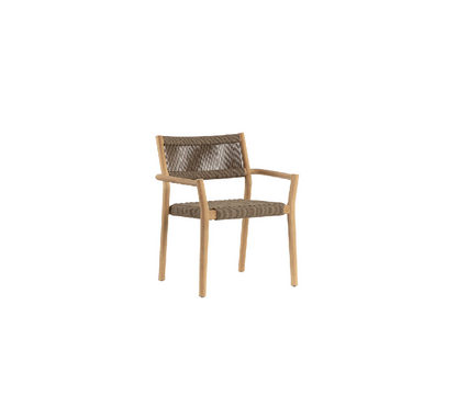 SUNPAN Kavala Stackable Dining Armchair – Natural
