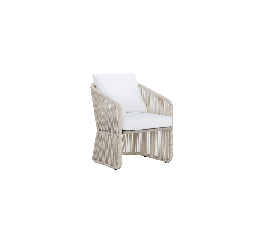 SUNPAN Allariz Dining Armchair – Greige