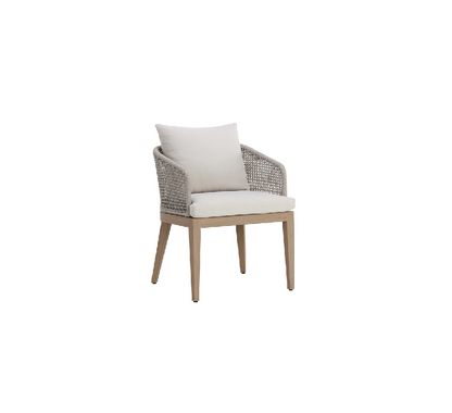 SUNPAN Capri Dining Armchair - Drift Brown
