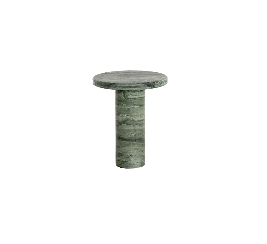 SUNPAN Bastion End Table - Marble Look