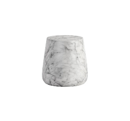 SUNPAN Aries End Table - Marble Look
