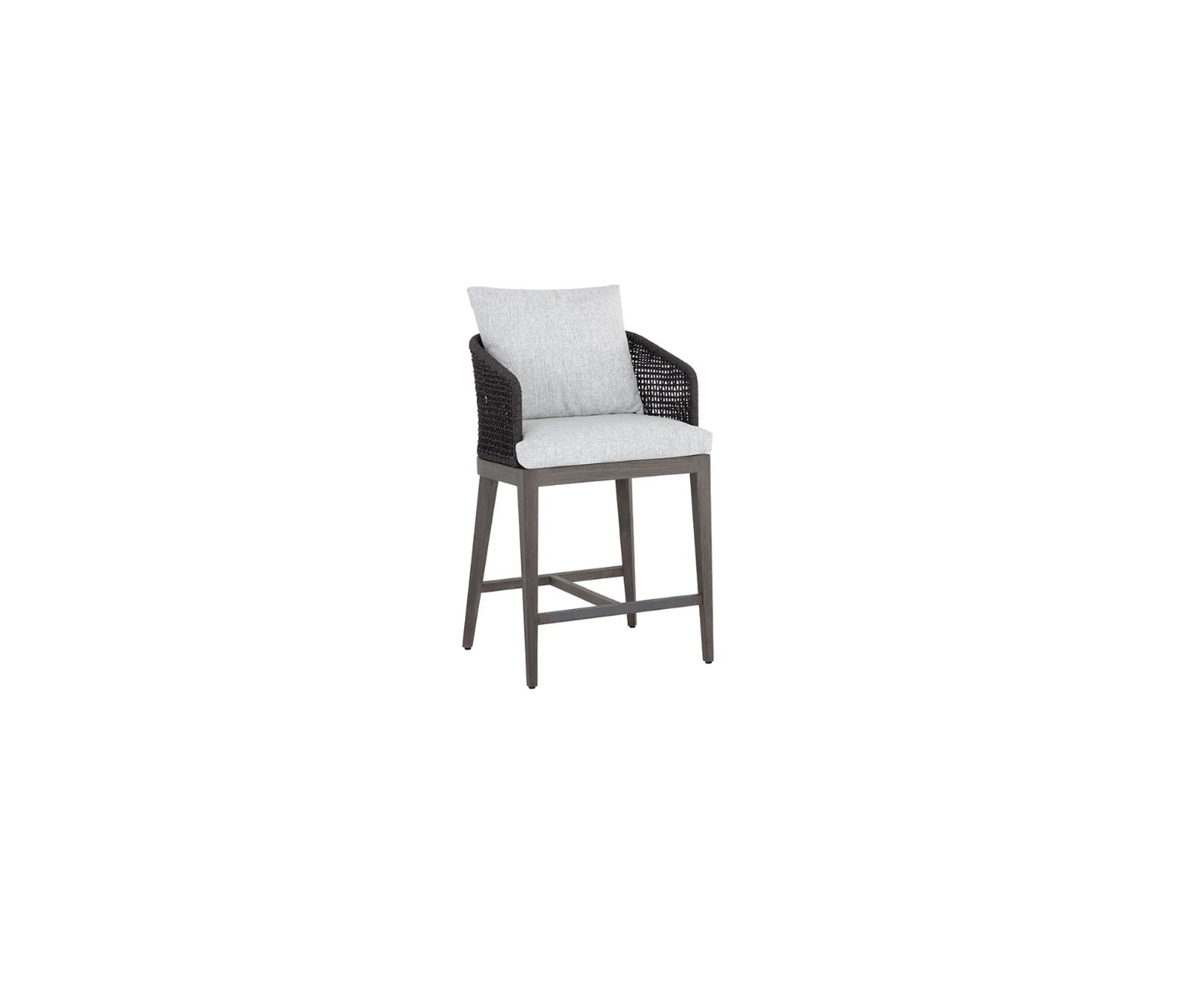 SUNPAN Capri Counter Stool - Smoke Grey