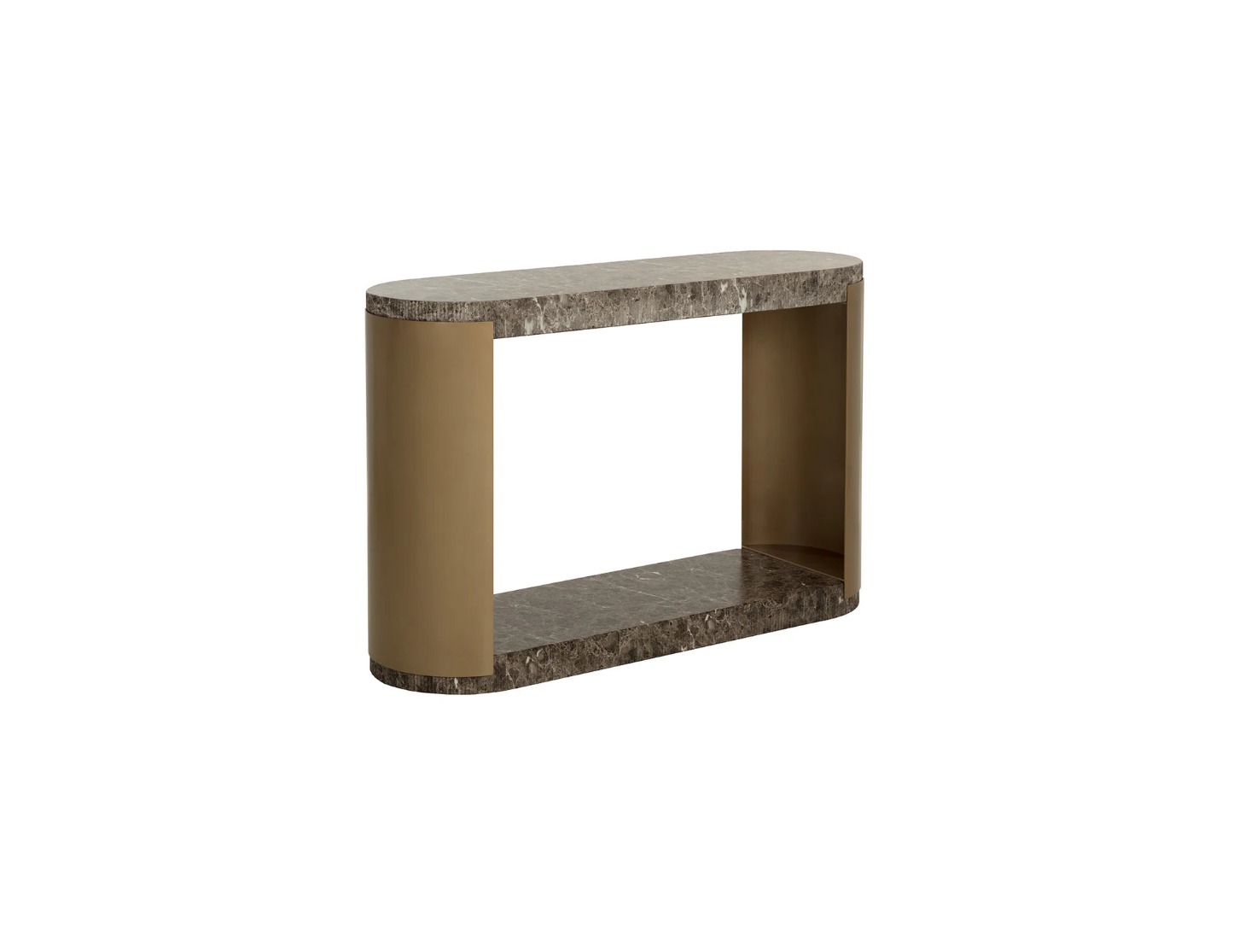 SUNPAN Cavette Console Table - Marble Look