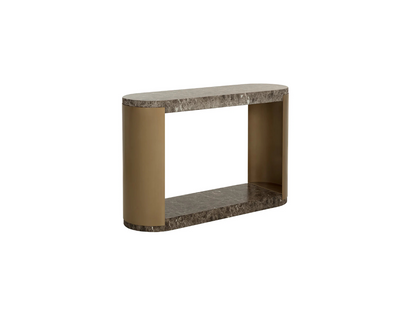 SUNPAN Cavette Console Table - Marble Look