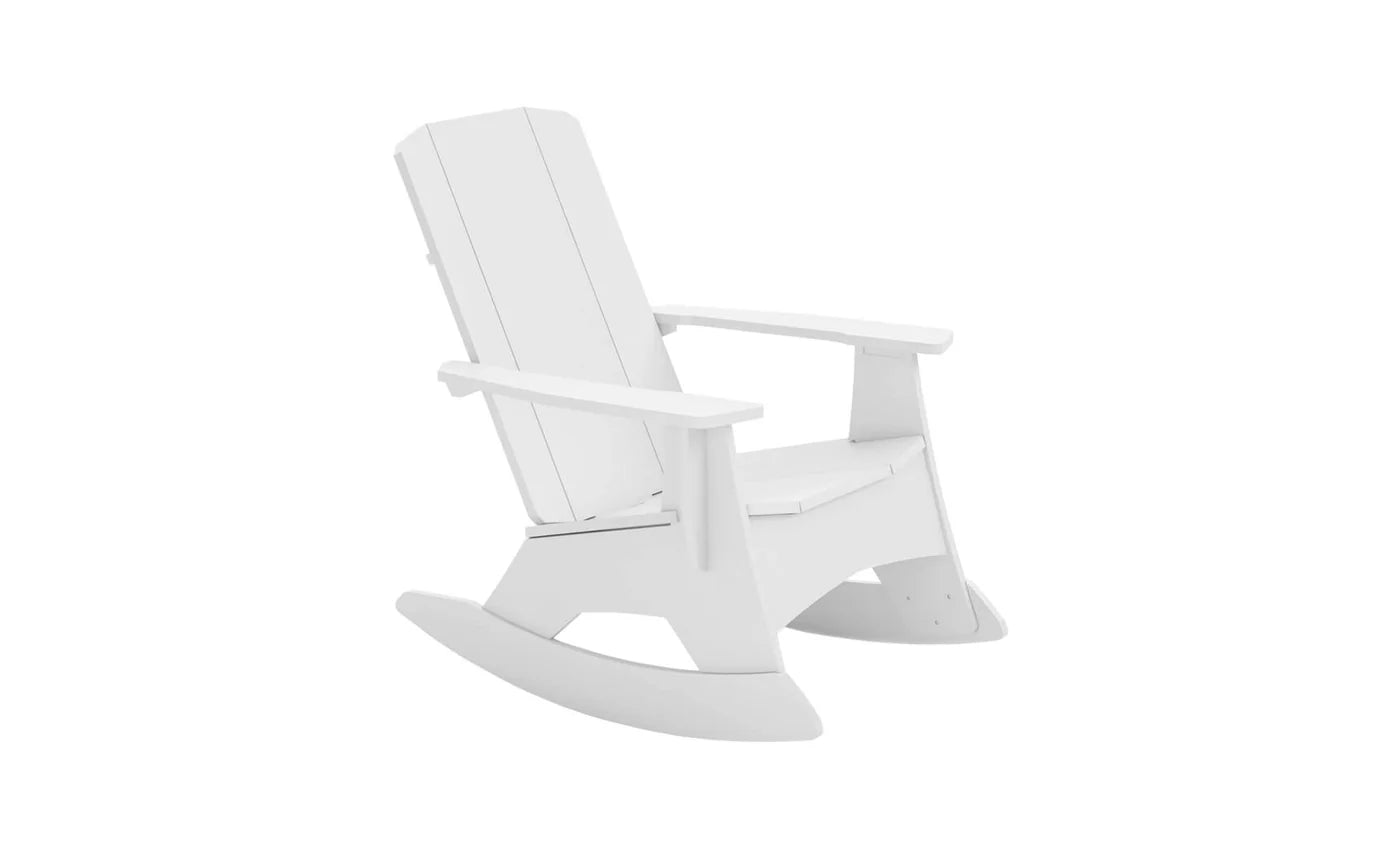 Ledge Lounger Mainstay Adirondack Rocker (Available in 8 Resin Colors) - LL-MS-AR-NY