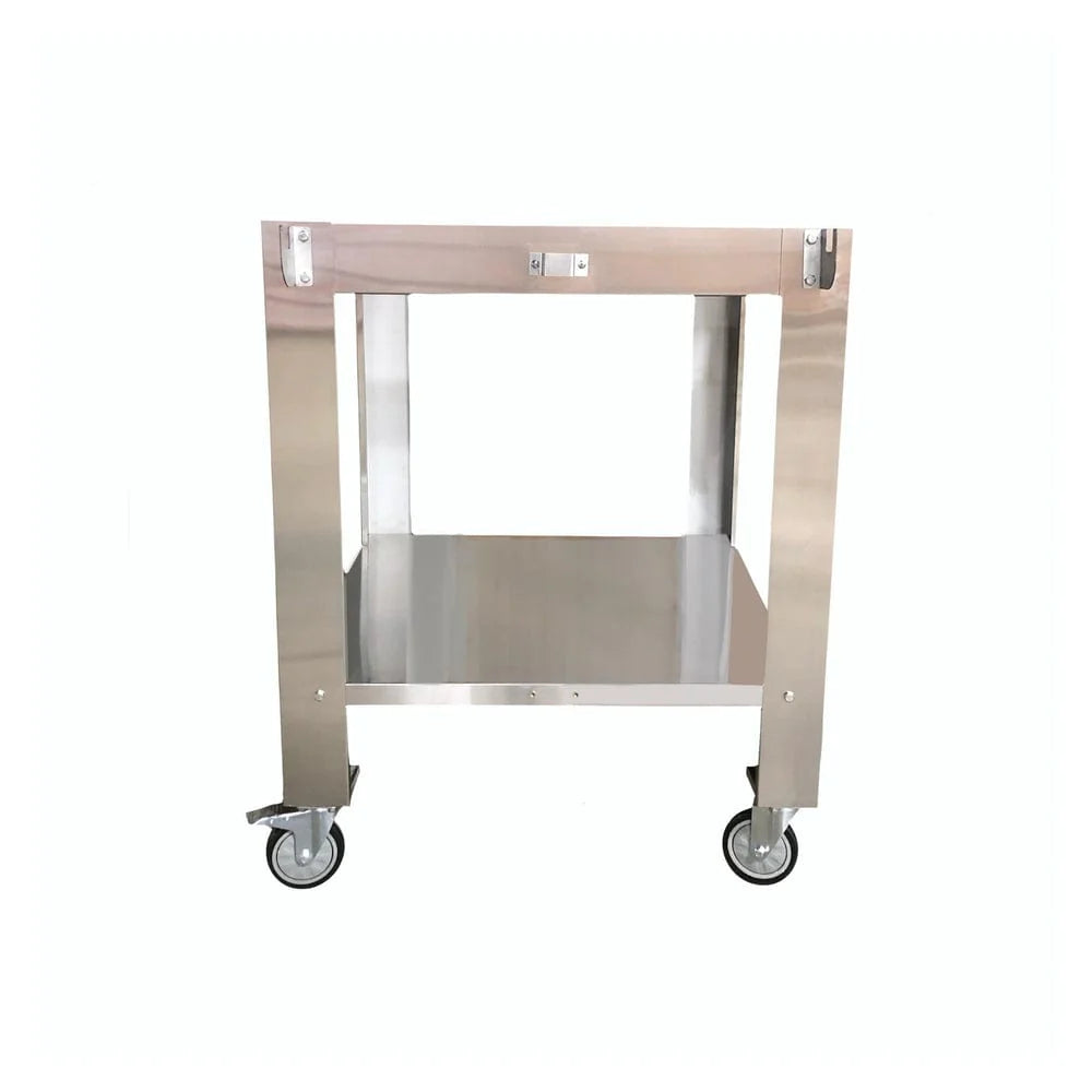 WPPO Stainless Steel Stand/Cart for 32" Karma Wood-Fired Oven - WKCT-2S