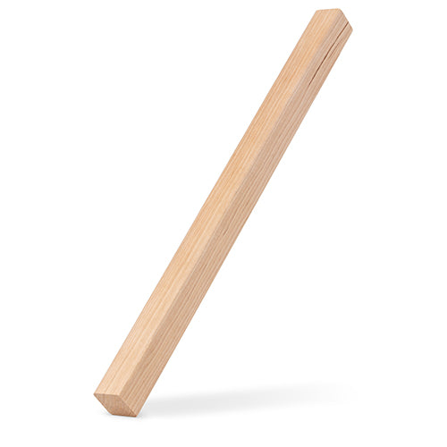 PROSAUNAS Alder Sauna Trim Moulding 1" x 1" Smooth 4-Side Eased Edges SHP
