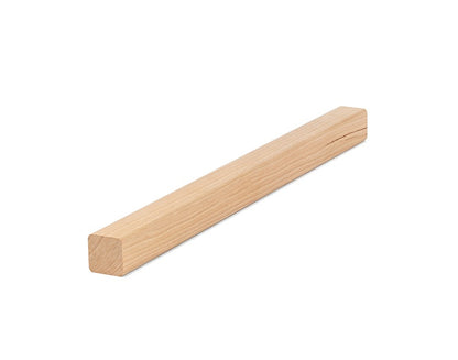 PROSAUNAS Alder Sauna Trim Moulding 1" x 1" Smooth 4-Side Eased Edges SHP