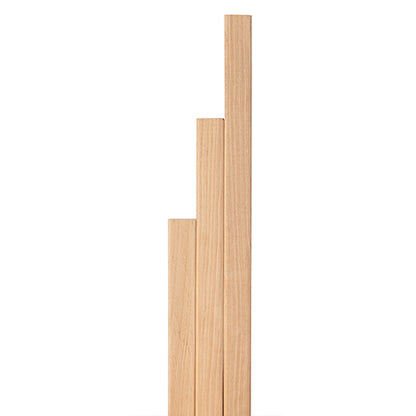 PROSAUNAS Alder Sauna Trim Moulding 1" x 1" Smooth 4-Side Eased Edges SHP