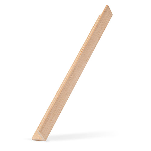 PROSAUNAS Alder Sauna Outside Corner Trim 2" x 2" Angle Moulding VA Profile