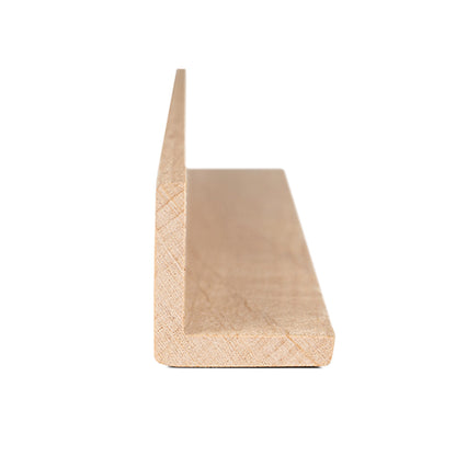 PROSAUNAS Alder Sauna Outside Corner Trim 2" x 2" Angle Moulding VA Profile